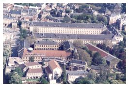 Vue aérienne en 1985.